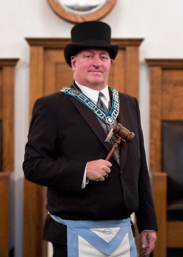 Blue Hunt - Worshipful Master of Story Lodge for 2017